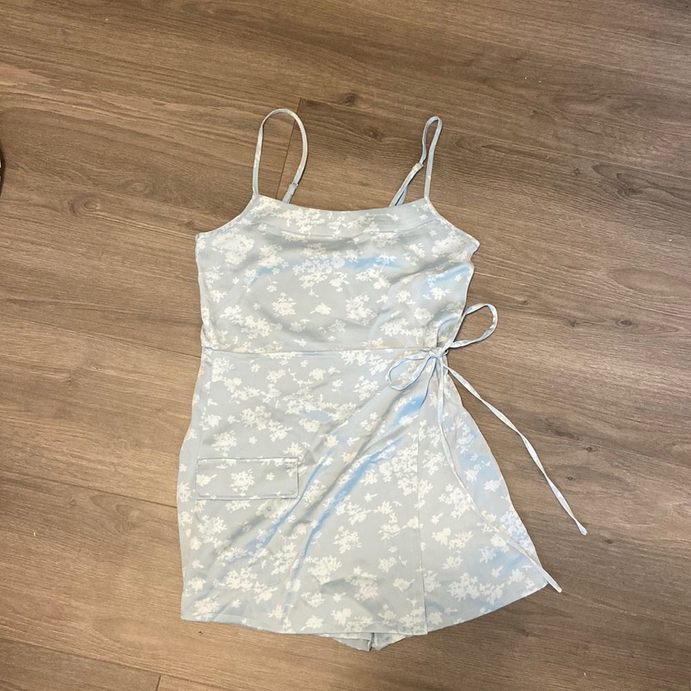 Urban Outfitters Floral Wrap Romper